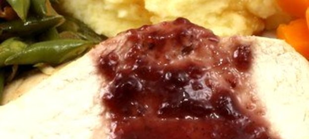 Классический клюквенный соус с портвейном