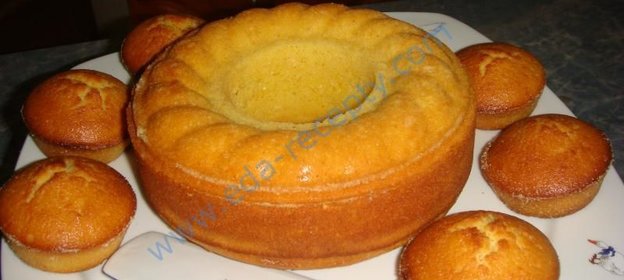 Мандариново-лимонный кекс