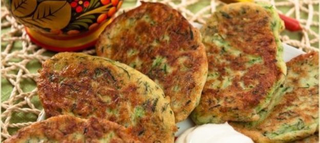 Оладьи из кабачков