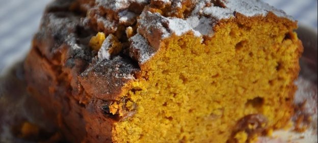 Тыквенный кекс из рисовой муки