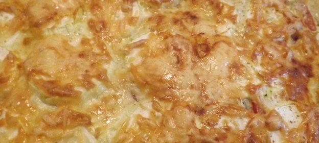 Запеканка с мясом и кабачками (быстро, просто, вкусно)