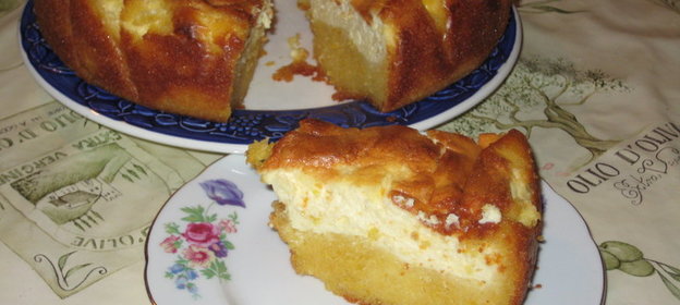 Цитрусово-творожный кекс