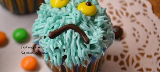 Тыквенные кексы Монстрики