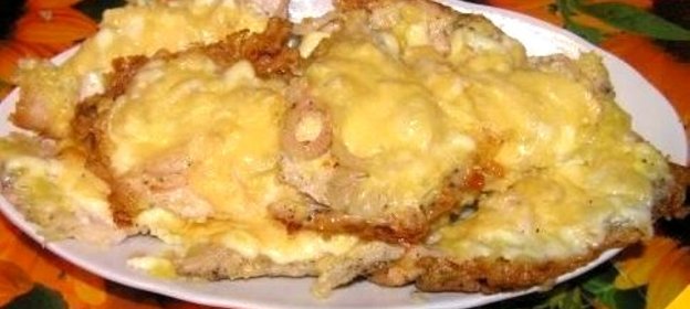 Курица по‑французски с помидорами