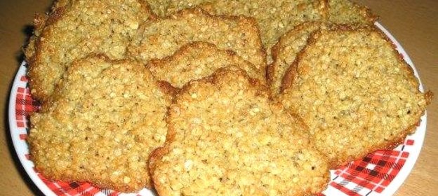Печенье из овсяных хлопьев