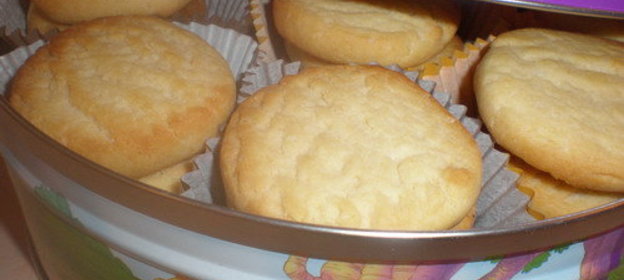 Песочное печенье со сливочным сыром