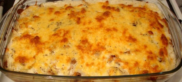 Лазанья из макарон с фаршем