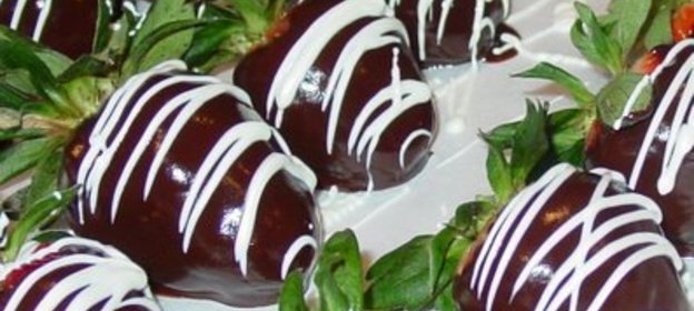 клубника в шоколаде