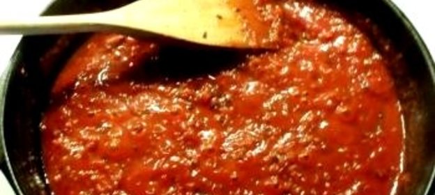 Соус из помидоров и чеснока