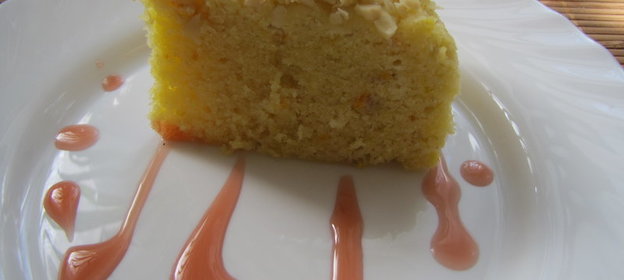 КЕКС Апельсино-банановый из Микроволновки