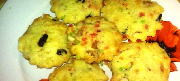 Кексы по-английски с сухофруктами