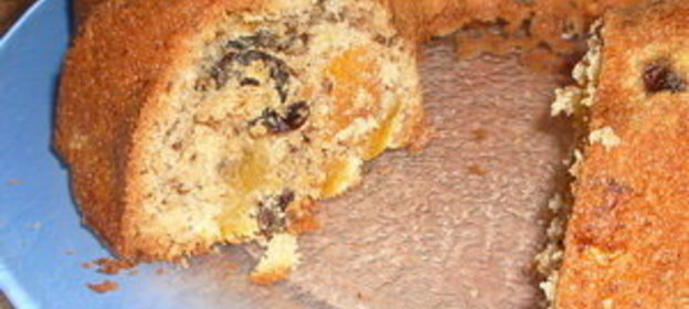 Кекс с сухофруктами