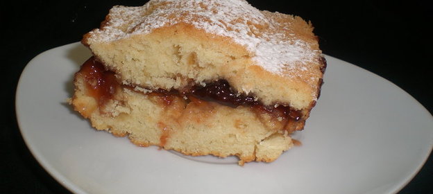 Кекс с начинкой