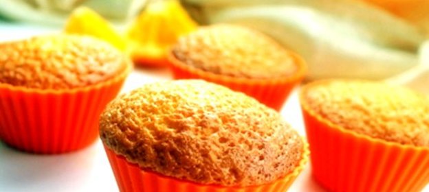 Кексы на кефире в силиконовых формах