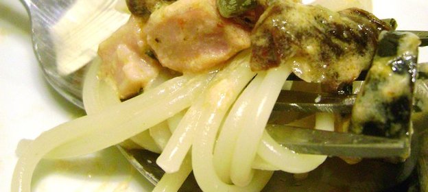 Спагетти «Нежность с дымком». Тест-драйв с «Окраиной»