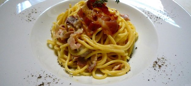 Спагетти карбонара с гуанчале