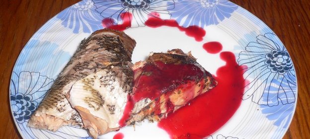 Кета запеченая в фольге