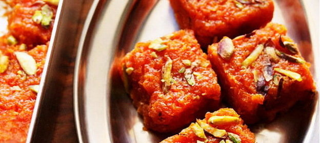 Морковные бурфи