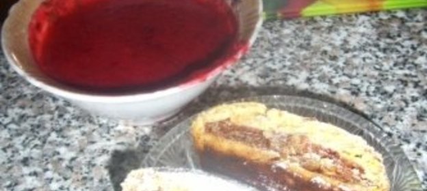 Печенье в печенье с орешками и еще кое-чем