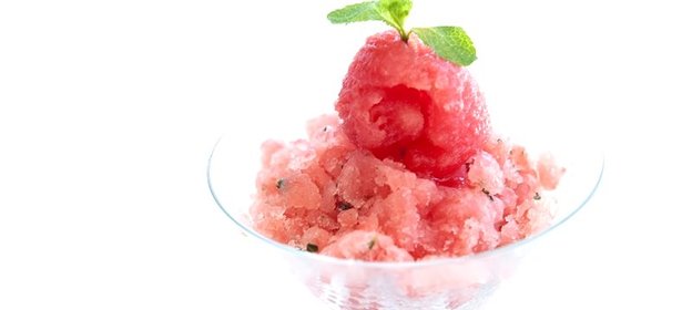 Сорбет из арбуза