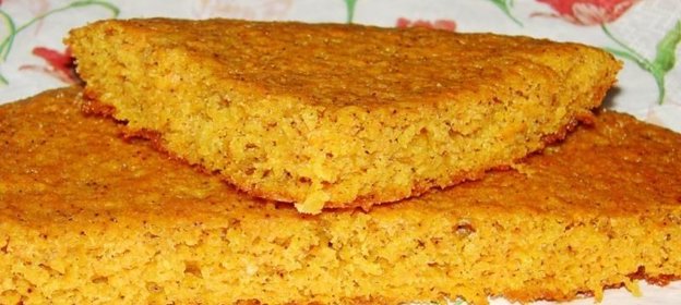 Морковный кекс с медом