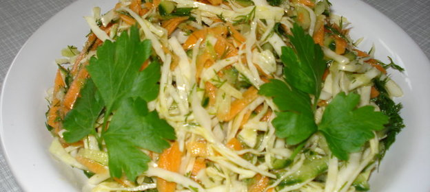 СалатКапустникбыстрый и вкусный