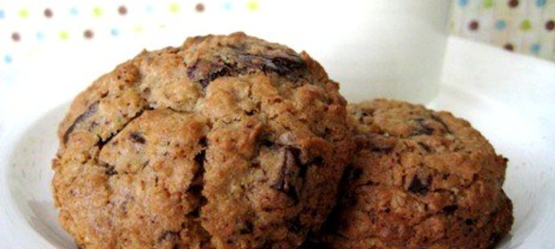 Овсяное печенье с шоколадной крошкой