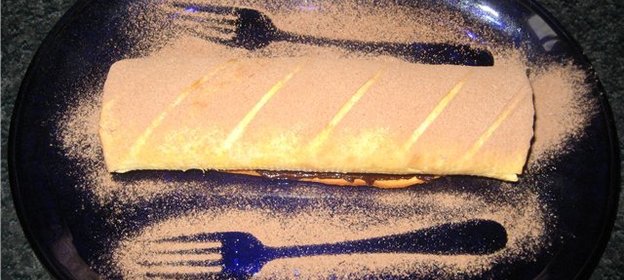 Рулет с шоколадом