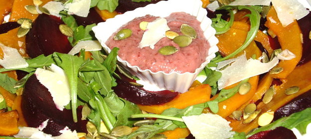 Салат из тыквы и свеклы Ассорти вкусов