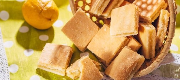 Печенье с лимонной начинкой
