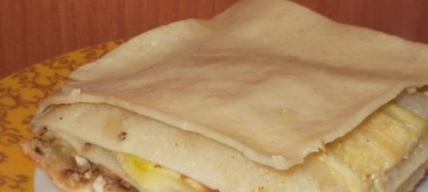 Запеканка с цветной капустой и кабачками