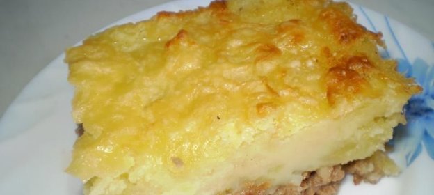 Запеканка из картофеля и фарша