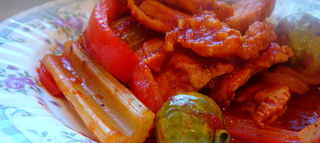 Грибной соус с чесноком