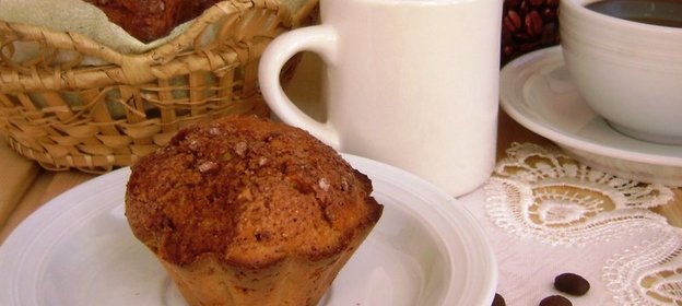 Тыквенные кексы с сахарной корочкой