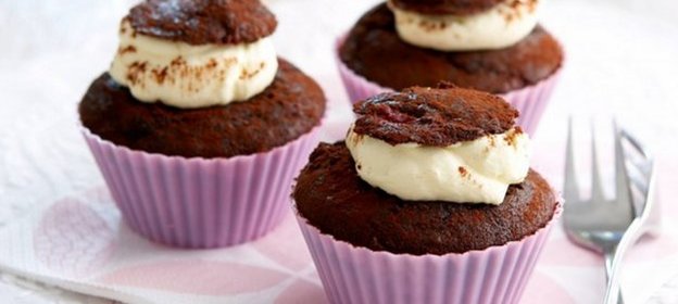 Шоколадные капкейки