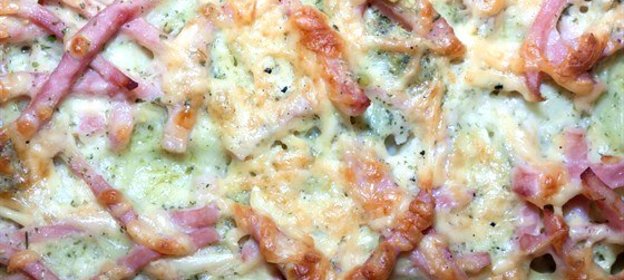 Сырная картофельная запеканка