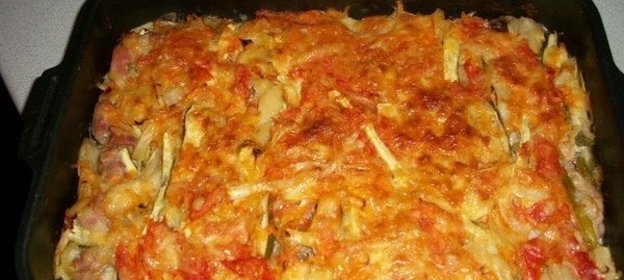 Запеканка кабачковая