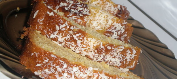 Кокосово-лимонный кекс