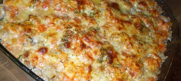 Запеканка с цукини