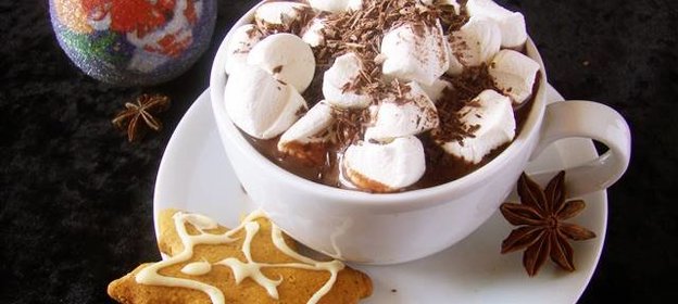 Горячий шоколад с маршмеллоу