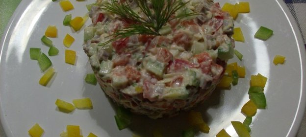 Салат Пражский