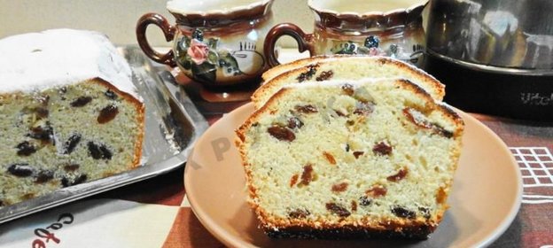 Кекс столичный по ГОСТу