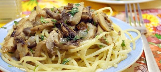 Паста с грибами