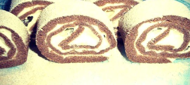 Шоколадные рулетики