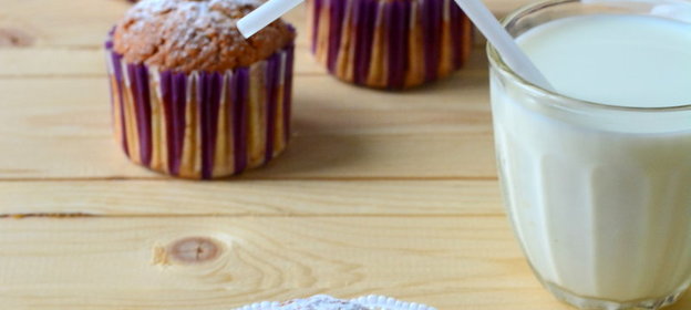 Кексы из пяти злаков на сливках