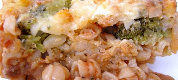 Лазанья из макарон