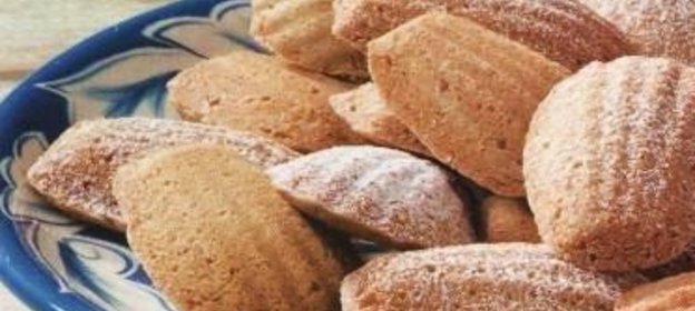 Печенье «Мадлен» с фундуком