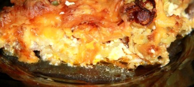 Запеканка с цветной капустой и сыром