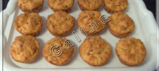 Сырные кексики с добавками