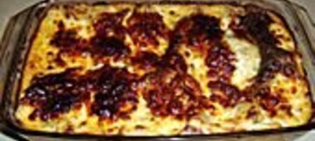 Вегетарианская лазанья с тыквой